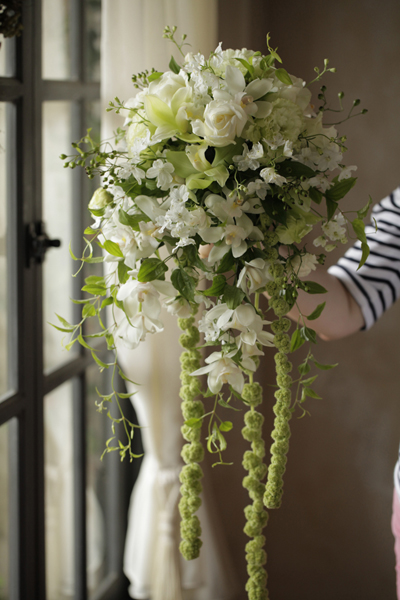 シンビジウムのキャスケード