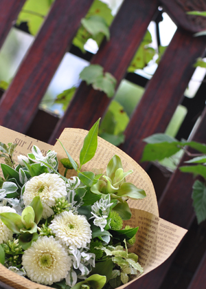 ガーベラの花束