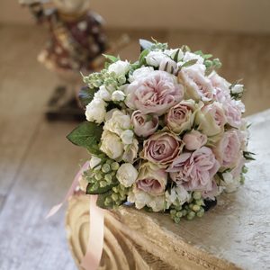 アートフラワーのブーケ