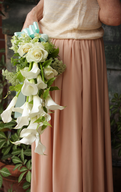 カラーのアームブーケ