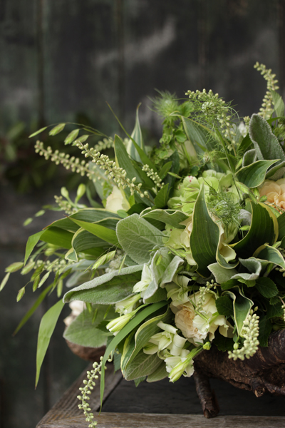 グリーンのブーケ