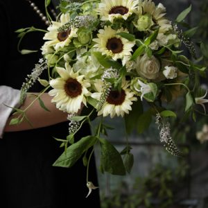 向日葵のブーケ