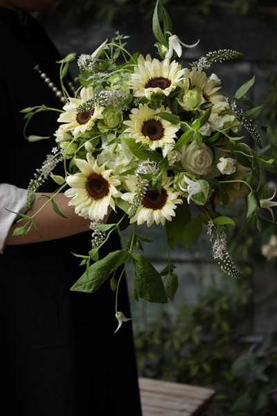 向日葵のブーケ