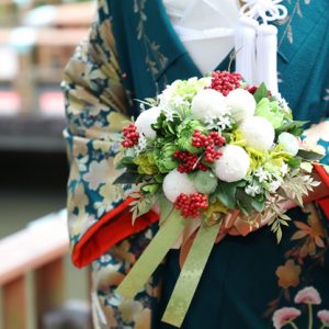 和装ブーケ