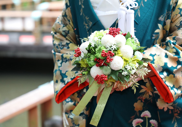 和装ブーケ