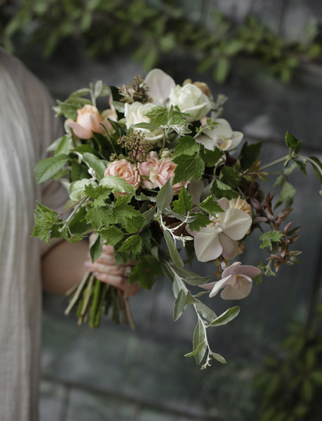 コチョウランのブーケ