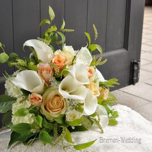 カラーのブーケ