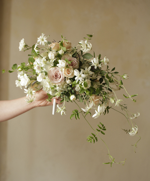 フランネルフラワーのブーケ