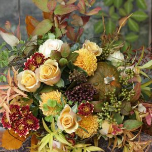 ハニーコロラマカボチャ入りブーケ