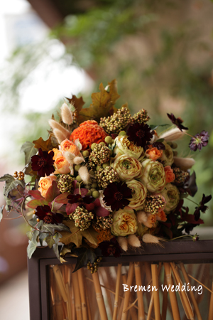 秋色のブーケ