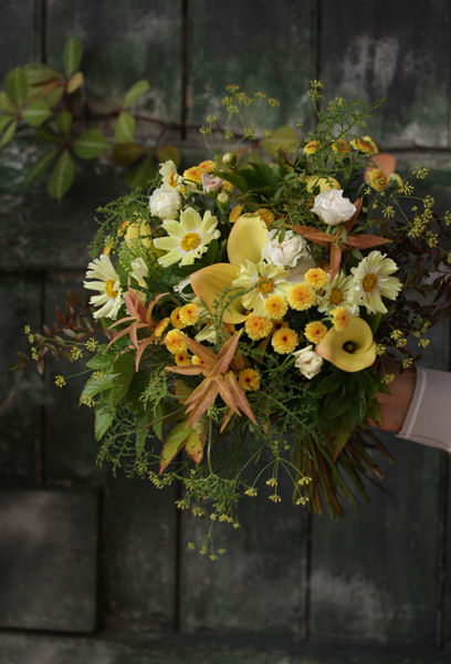 コスモスのブーケ