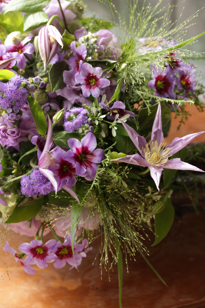 リューココリーネの花束