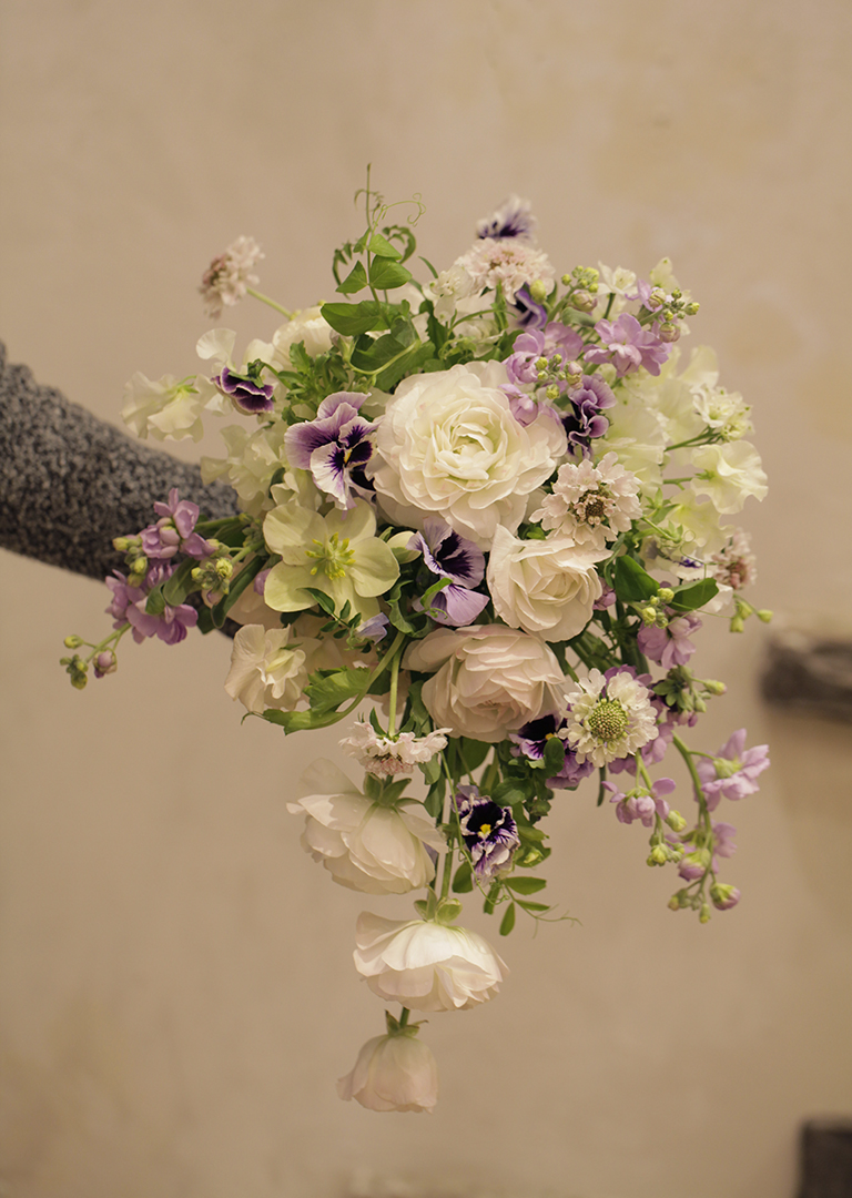 ラナンキュラスのキャスケード