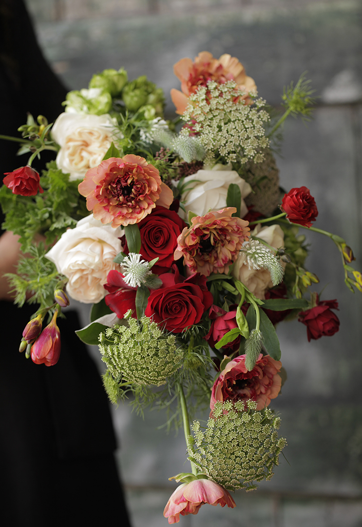 ラナンキュラスのブーケ