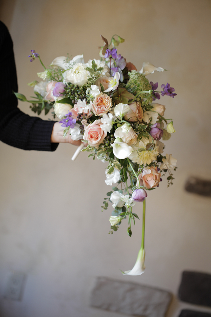 クラッチブーケとホルダーブーケ