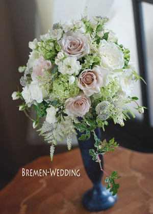 バラのナチュラルブーケ