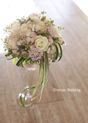 ストックのラウンドブーケ