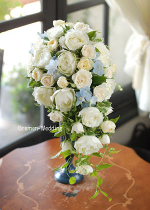 サムシングブルーのキャスケード