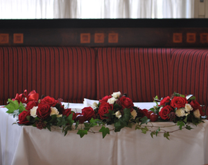 ケーキを飾るお花