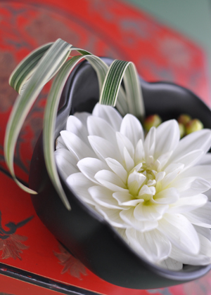 和風のミニアレンジメント