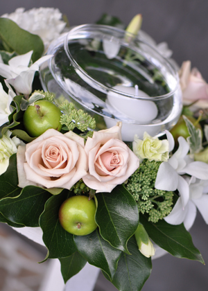 キャンドルアレンジメント