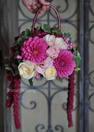 和装バッグブーケ