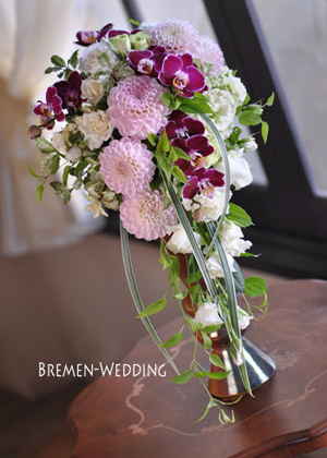 胡蝶蘭のブーケ