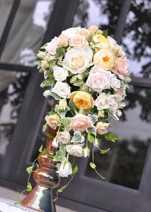 パステルカラーのキャスケード