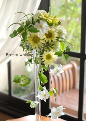 ひまわりのブーケ