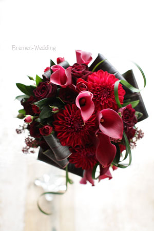 カラーのデザインブーケ