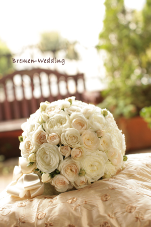 イングリッシュローズのブーケ