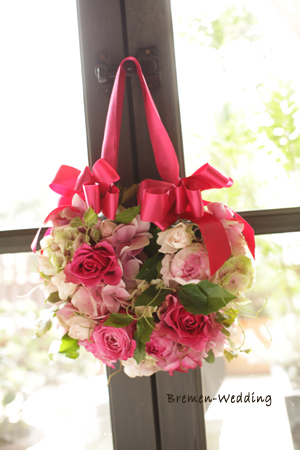 ホースシュー型ブーケ