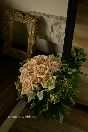 アンティークベージュのブーケ