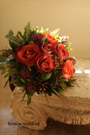 レオニダスのラウンドブーケ