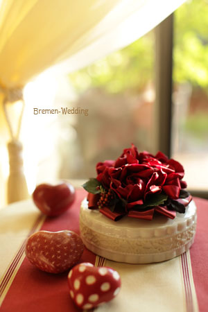 ショートケーキのような・・・アレンジメント