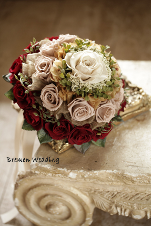 ビクトリアンスタイルのブーケ