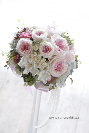 プリザーブドブーケ　前撮りにいかがでしょうか