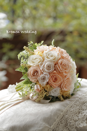 クラッチブーケ　プリザーブド