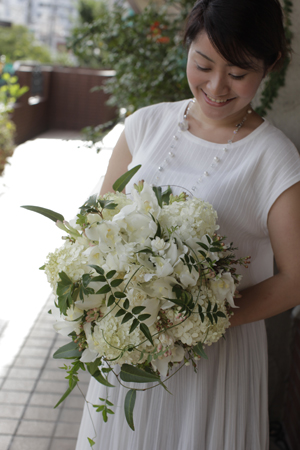 ナチュラル系クラッチブーケ