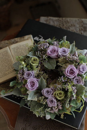 贈呈花に人気のリースアレンジメント